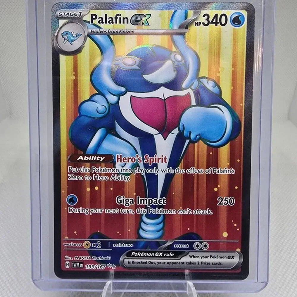 Palafin ex 193 Pokemon Twilight Masquerade